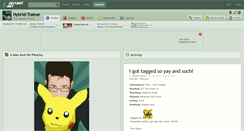 Desktop Screenshot of hybrid-trainer.deviantart.com
