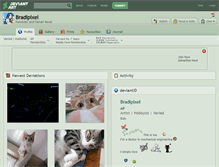 Tablet Screenshot of bradipixel.deviantart.com