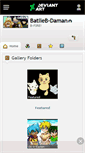 Mobile Screenshot of batlleb-daman.deviantart.com