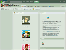 Tablet Screenshot of batlleb-daman.deviantart.com