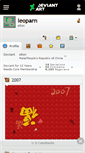 Mobile Screenshot of leoparn.deviantart.com