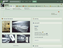 Tablet Screenshot of boris2.deviantart.com