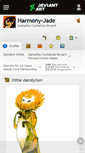 Mobile Screenshot of harmony-jade.deviantart.com