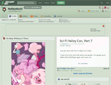 Tablet Screenshot of mochixmoon.deviantart.com