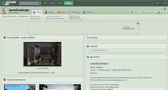 Desktop Screenshot of paradissadesign.deviantart.com