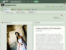 Tablet Screenshot of celestialxaurora.deviantart.com