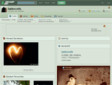 Tablet Screenshot of katiexwells.deviantart.com