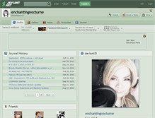 Tablet Screenshot of enchantingnocturne.deviantart.com