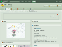 Tablet Screenshot of kiba-hinata.deviantart.com