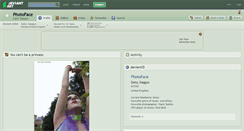 Desktop Screenshot of photoface.deviantart.com