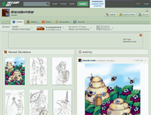 Tablet Screenshot of dracodawnstar.deviantart.com