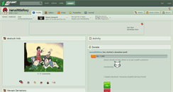 Desktop Screenshot of naruslittlefoxy.deviantart.com