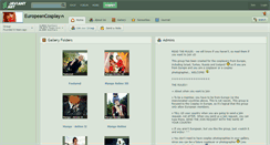 Desktop Screenshot of europeancosplay.deviantart.com