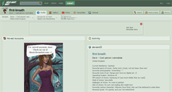 Desktop Screenshot of first-breath.deviantart.com