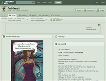 Tablet Screenshot of first-breath.deviantart.com