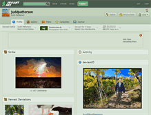Tablet Screenshot of juddpatterson.deviantart.com