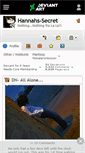 Mobile Screenshot of hannahs-secret.deviantart.com