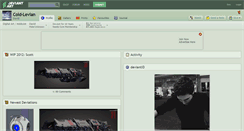 Desktop Screenshot of cold-levian.deviantart.com