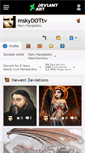 Mobile Screenshot of mskydottv.deviantart.com