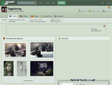 Tablet Screenshot of dagodesing.deviantart.com