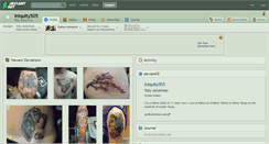 Desktop Screenshot of iniquity505.deviantart.com