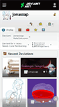 Mobile Screenshot of jonasoap.deviantart.com