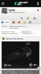 Mobile Screenshot of lysra.deviantart.com