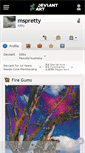Mobile Screenshot of mspretty.deviantart.com