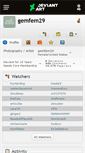 Mobile Screenshot of gemfem29.deviantart.com