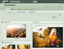 Tablet Screenshot of bm-photography.deviantart.com