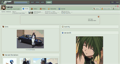 Desktop Screenshot of hakojo.deviantart.com