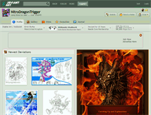 Tablet Screenshot of nitrodragontrigger.deviantart.com