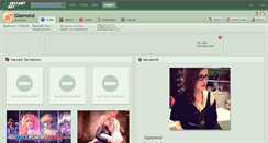 Desktop Screenshot of glasmond.deviantart.com