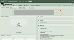 Desktop Screenshot of chaoticaffairs.deviantart.com