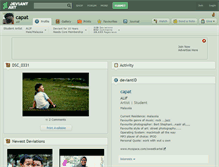 Tablet Screenshot of capat.deviantart.com