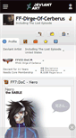 Mobile Screenshot of ff-dirge-of-cerberus.deviantart.com