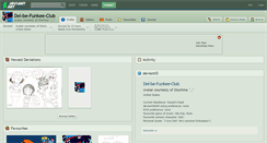 Desktop Screenshot of del-be-funkee-club.deviantart.com