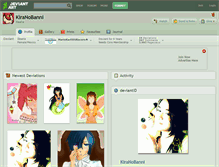 Tablet Screenshot of kiranobanni.deviantart.com