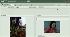 Desktop Screenshot of britt-kun.deviantart.com