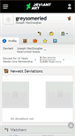 Mobile Screenshot of greysomerled.deviantart.com