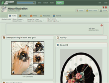 Tablet Screenshot of miyou-illustration.deviantart.com