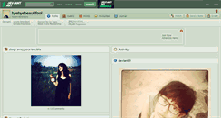 Desktop Screenshot of byebyebeautifool.deviantart.com