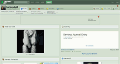 Desktop Screenshot of barracuda68.deviantart.com