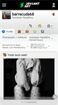 Mobile Screenshot of barracuda68.deviantart.com