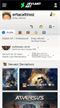 Mobile Screenshot of ertacaltinoz.deviantart.com