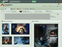 Tablet Screenshot of ertacaltinoz.deviantart.com
