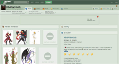 Desktop Screenshot of kibadvahngoth.deviantart.com