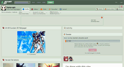 Desktop Screenshot of hono-san.deviantart.com