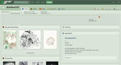 Desktop Screenshot of drumbum247.deviantart.com