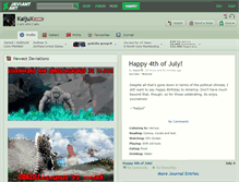 Tablet Screenshot of kaijux.deviantart.com